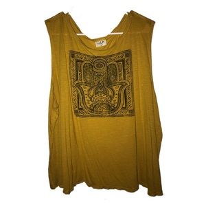 HIP Plus Mustard Top
